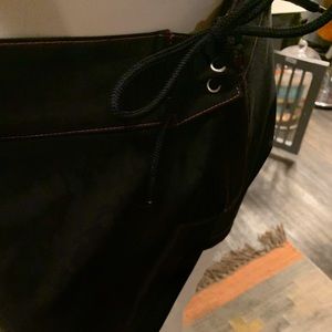 Parke & Ronen Black Sport Swim Trunks